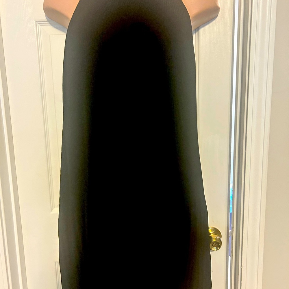 Elegant Black Halter Dress
